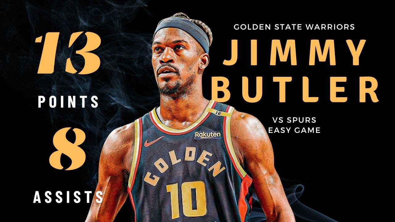 JIMMY BUTLER GOES PERFECT 4-4 FT, 80% FG vs SPURS! How Did He Post a +26 in JUST 23 MINUTES?!