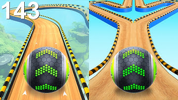 Going Balls Speedrun, Grappige Fails tegen alle levels, Moeilijke levels voor Android, iOS Gamepl...