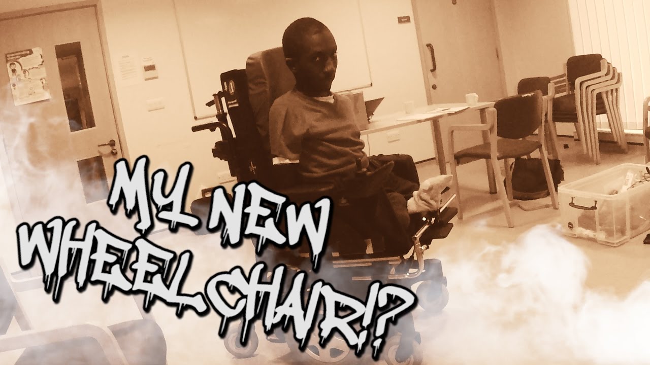 MY NEW WHEELCHAIR!?