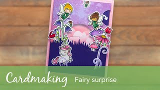 Kaartjes maken - Lawn Fawn Magic Iris Feeën verrassing