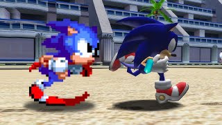 Sonic's New Running Animation