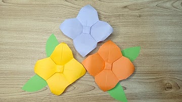 Origami hydrangea flower-Easy Tutorial for Beginners I Simply&Easy Origami
