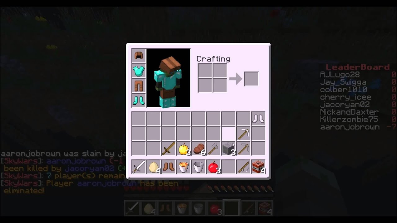 Minecraft: Killerzombie75 Fails at Skywars Ep. 1