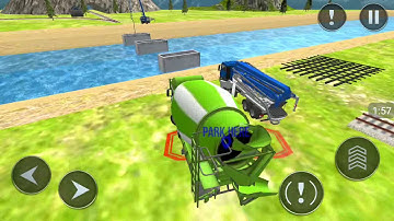 Train Bridge Construction : Railroad Building - Android Gameplay# 2