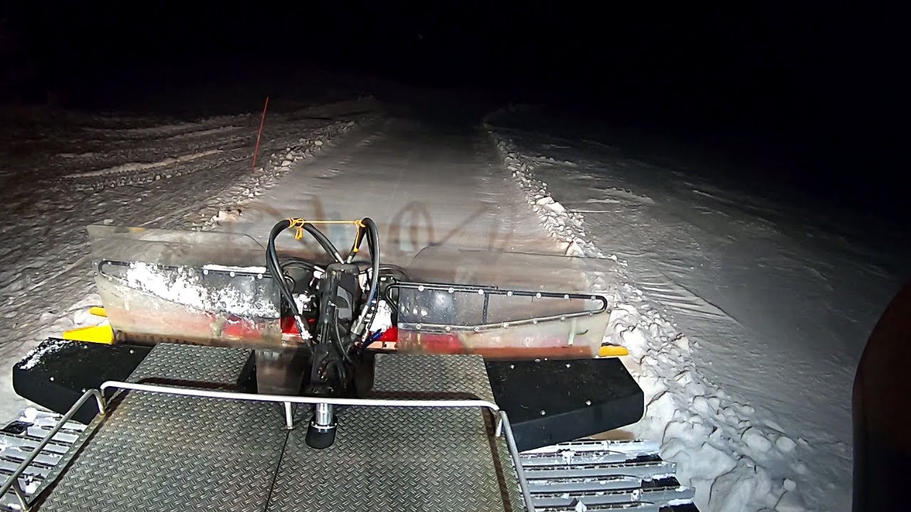 The Beautiful Sound of Cummins QSL9 - Pistenbully 400 Onboard in Prali Ski Area