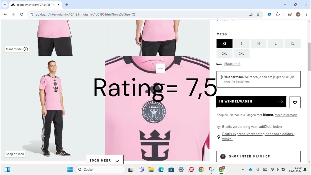 Inter Miami CF Home Jersey Rating!