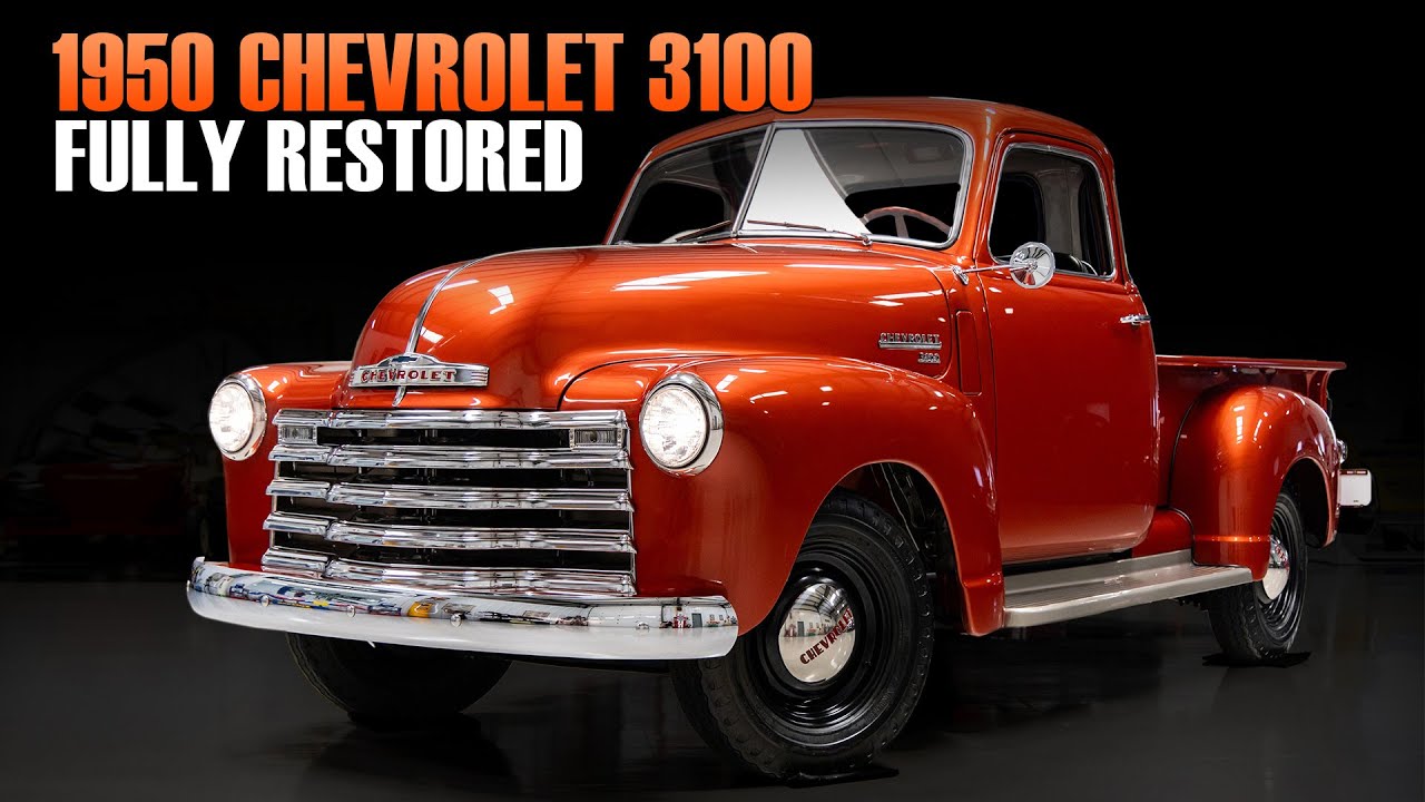1950 Chevrolet 3100 5-Window Pickup - YouTube