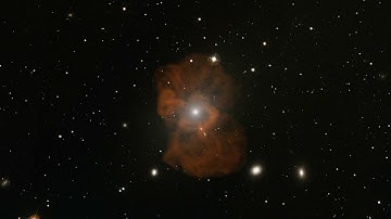 Zoom into Messier87, including the polarized emission of the ring