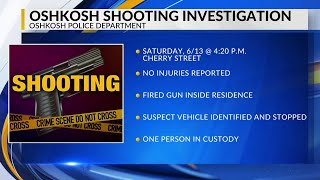 Oshkosh police investigate isolated shooting incident