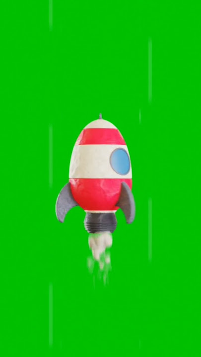 Green screen rocket #animation #youtubeshorts #viral