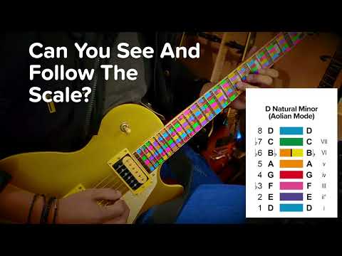 Musical Colors Rocking Out In D minor