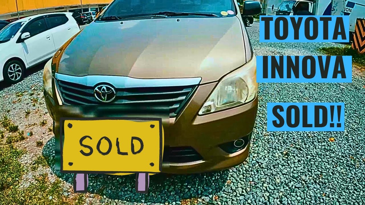 Toyota Innova 2013 E Manual Diesel Sold! YouTube