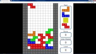 Tetris - Construct 2 - Part 7 - Next Blocks screenshot 4
