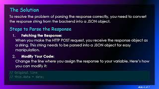 How to Handle JSON Responses from HTTP Requests in Ionic