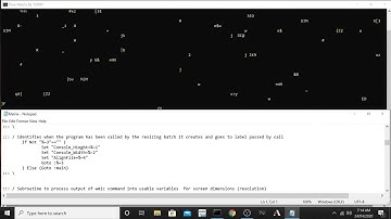 Batch Multi-Matrix with music player