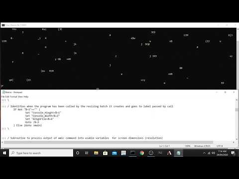 Batch Multi-Matrix with music player