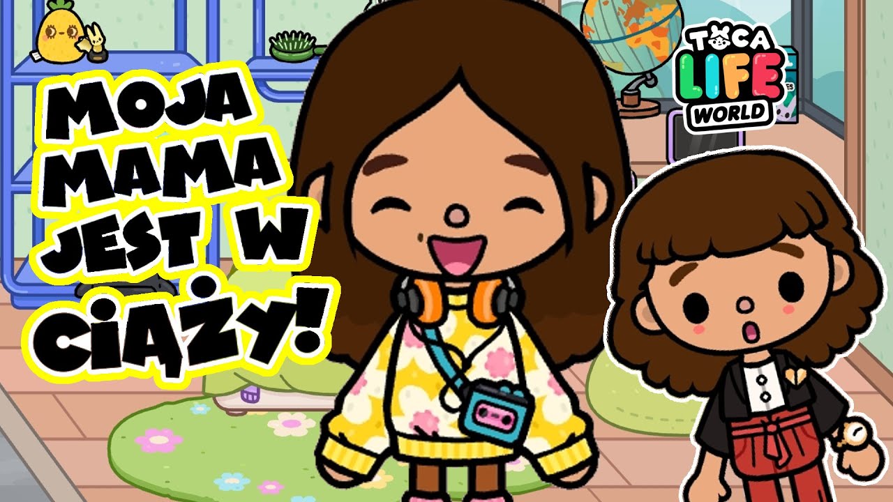 toca boca MAMA MARYSI JEST W CIĄŻY! 👶 historyjka Toca Life World po