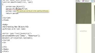 JS 4U 30: Creating New Objects Net Worth