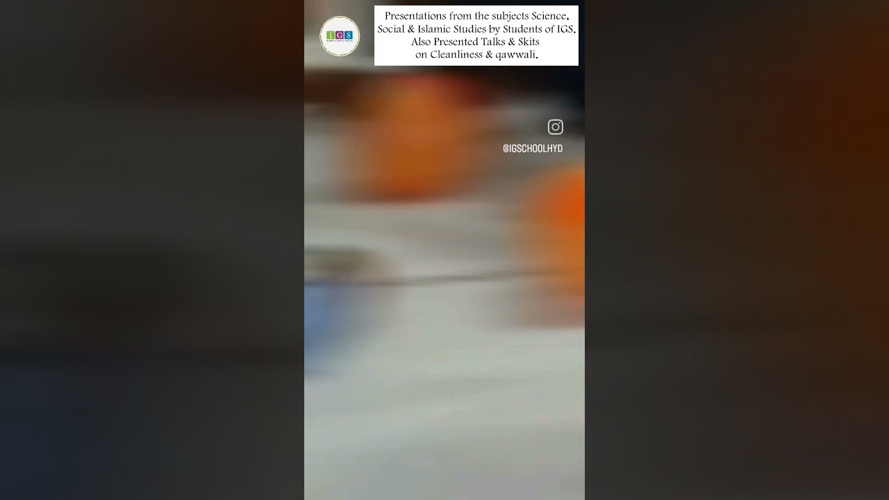 Presentation of the students of IGS | Islamic Guidance School