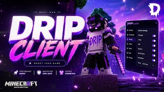 Minecraft Drip Client 2026 - Hacked Client - Free PVP + Utility Download ✅