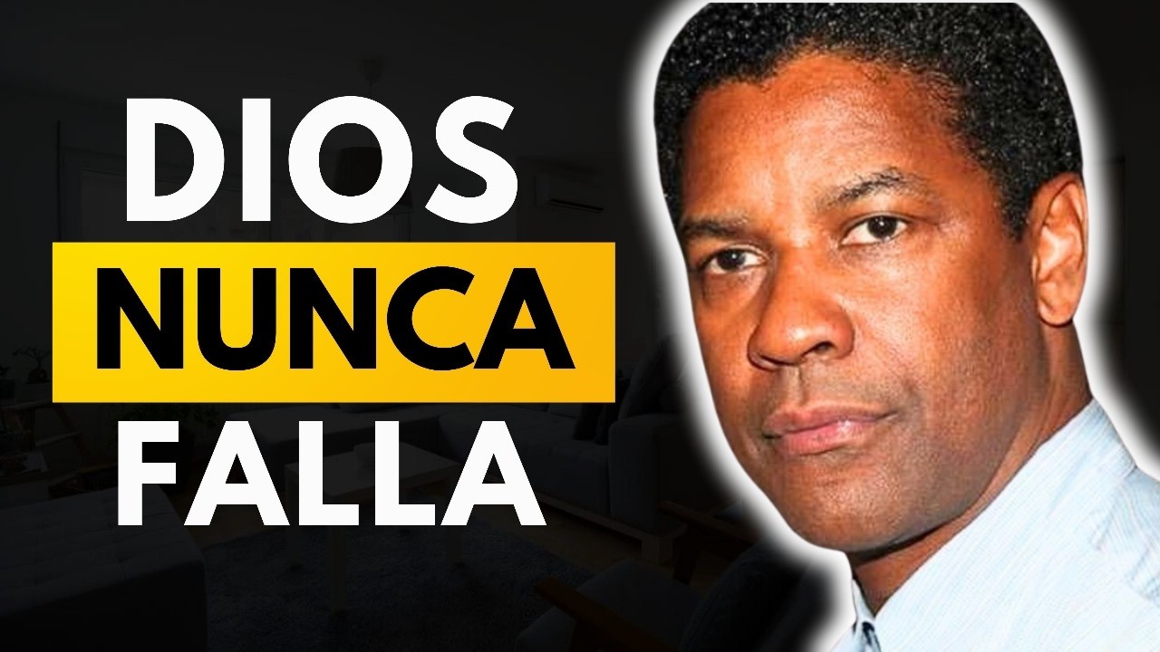 NADA ES IMPOSIBLE PARA DIOS 🙏  EL DISCURSO DE DENZEL WASHINGTON QUE TOCÓ MILES DE VIDAS