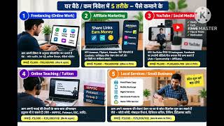 Details How to Make Money Online in 2026 | 5 Easy Ways to Earn Money from Home News
