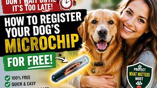 How to register your dog s microchip for free