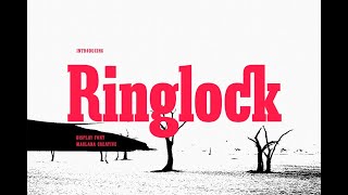 Ringlock Slab Serif Font