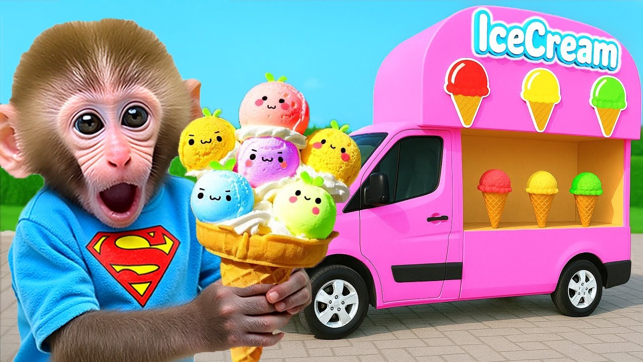 Monyet Bon Bon menjadi pemadam kebakaran dan bermain senang di bak mandi yang penuh permen M&M’s