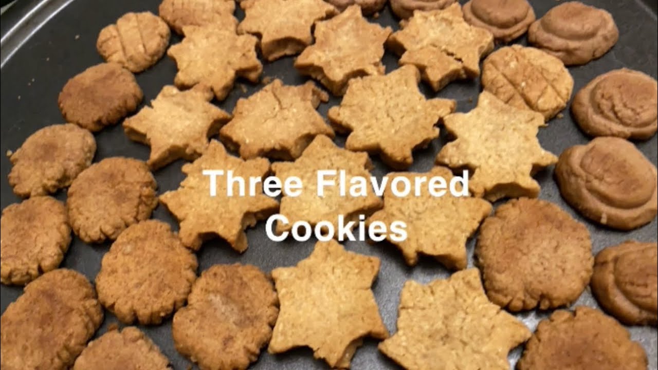 Three Flavored Cookies🍪 