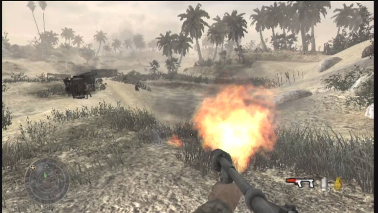 COD WAW Wii campaign level 3 - YouTube