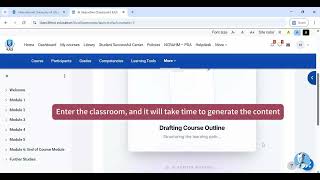 How to use AI Interactive Classroom in a course