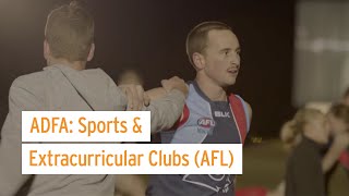 ADFA: Sports & Extracurricular Clubs (AFL)