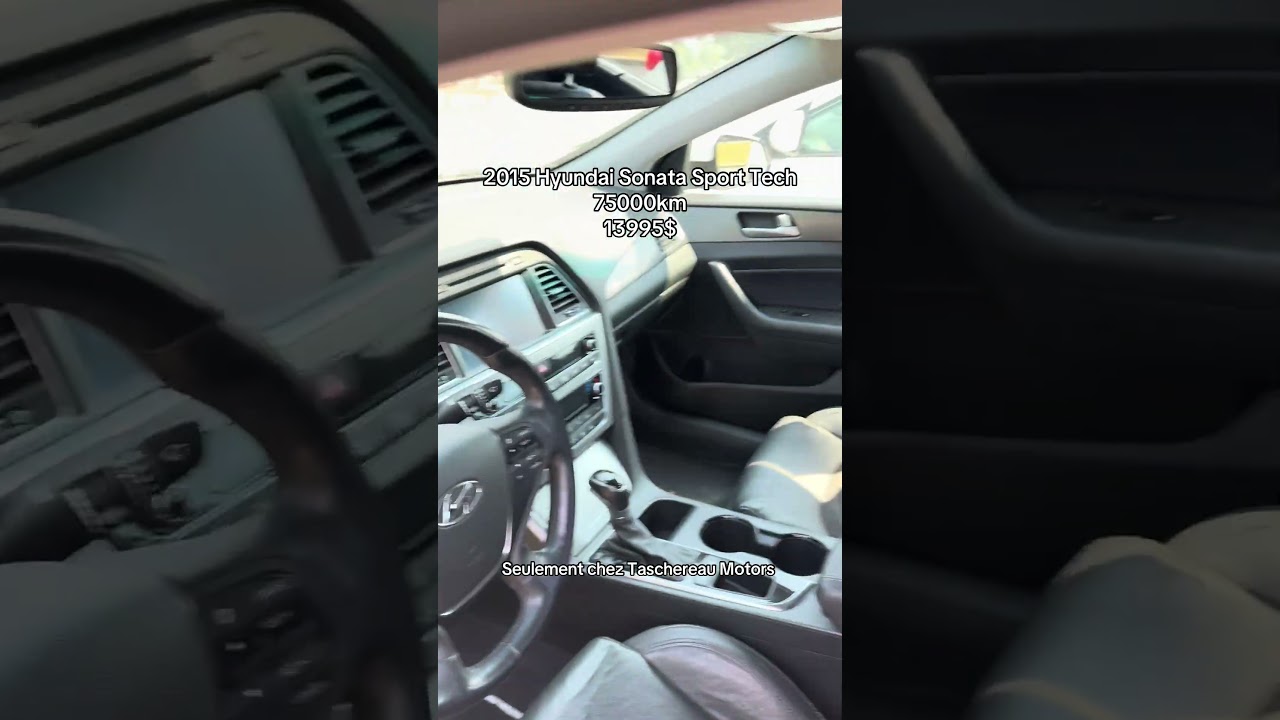 2015 Hyundai Sonata Sport Tech 90 Boulevard Taschereau Suite 108, La Prairie, QC J5R 1S8