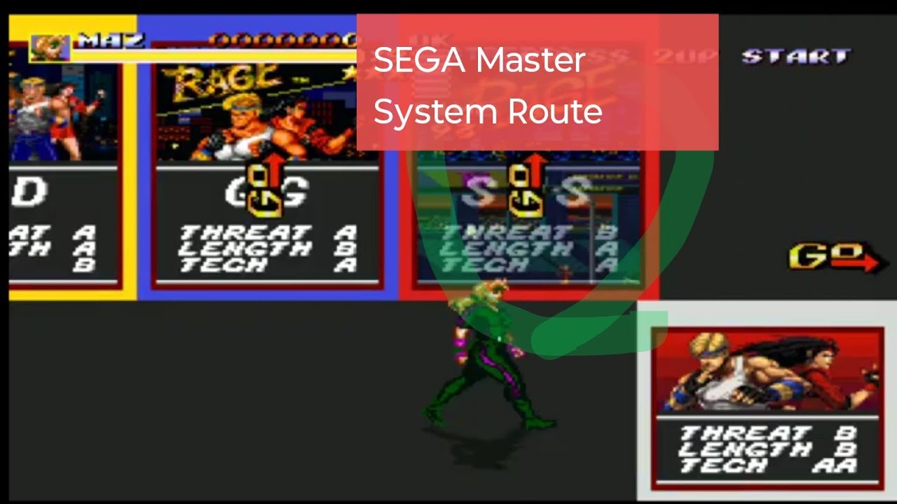 Streets of rage remake V5.1 SoRMaker MOD - SOR1 Collection For V5(Maz/Mania/Master System Route)