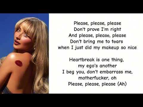 Sabrina Carpenter - Please Please Please (Lyrics)