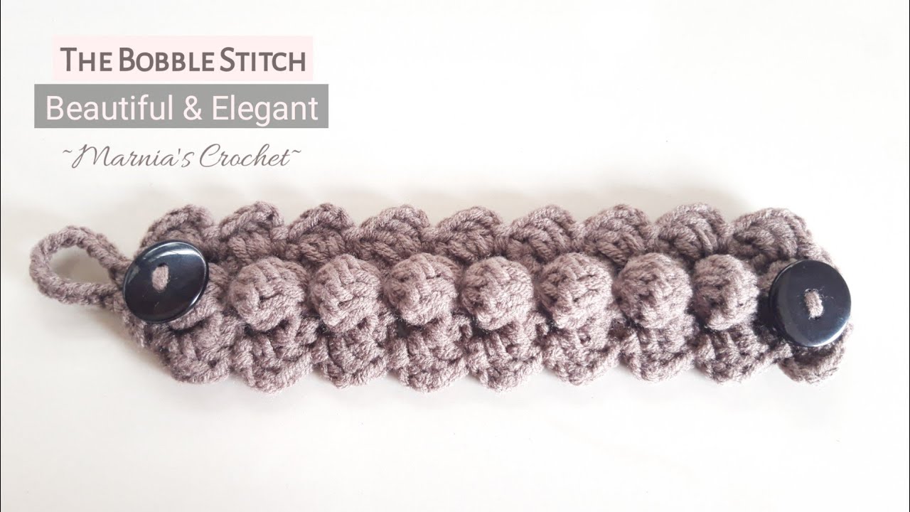 Crochet Bobble Mask Adapter 