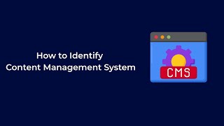 How to Identify CMS in use - Part 23
