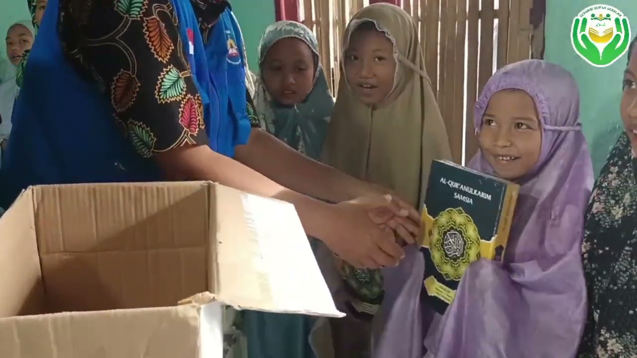 Penyaluran Wakaf Al Qur'an ke TPQ Nurul Ilmi