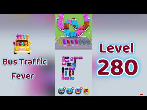 Bus Traffic Fever Level 280 Answer & Walkthrough Solution