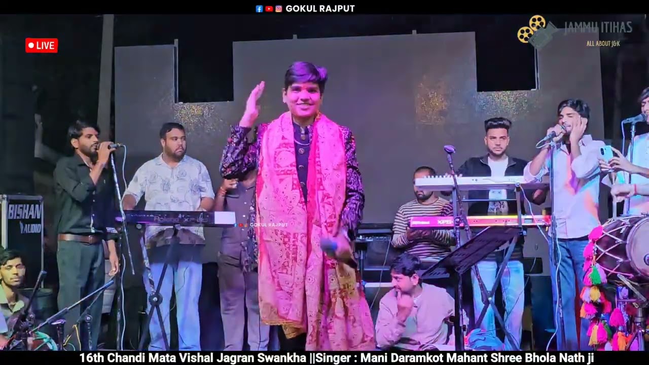 Superstar Singer 2 Mani Dharamkot LIVE 🔴 In Sidh Swankha ( J&K ) 