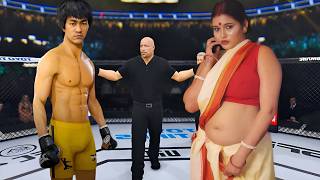 PS5 | Bruce Lee vs. Strong Woman  Lilavati [EA Sport UFC 4]🥊