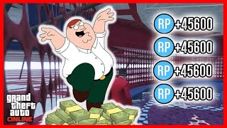 Insane Afk Peter Griffin Job - Insane Money & Rp 999 Rounds - Gta 5 Online Make Millions Afk