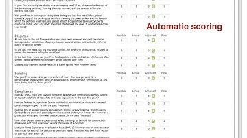 QualityBidders screen shot demo