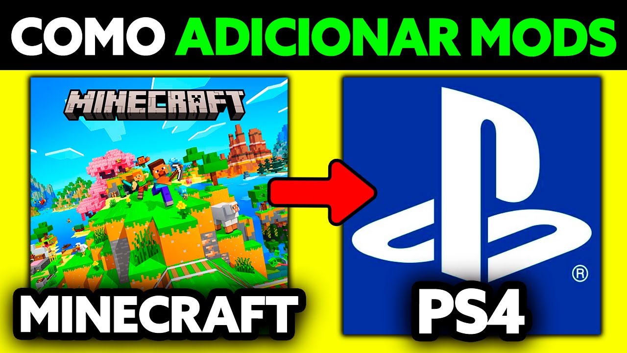Como Adicionar Mods no Minecraft PS4 (2025) - Passo a Passo