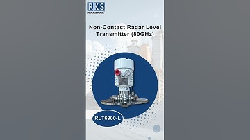 RLT6900L RADAR Level Transmitter with lens antenna Solves Clinker Silo Challenges #cement #silo