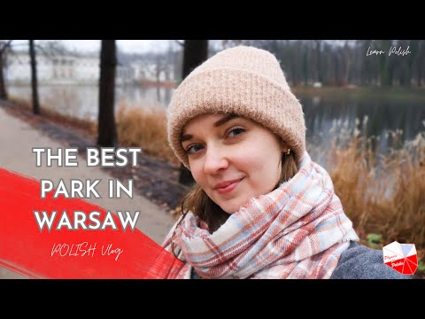 Walking in The Most Beautiful Park in Warsaw! 🌳🌷 Polish vlog #9