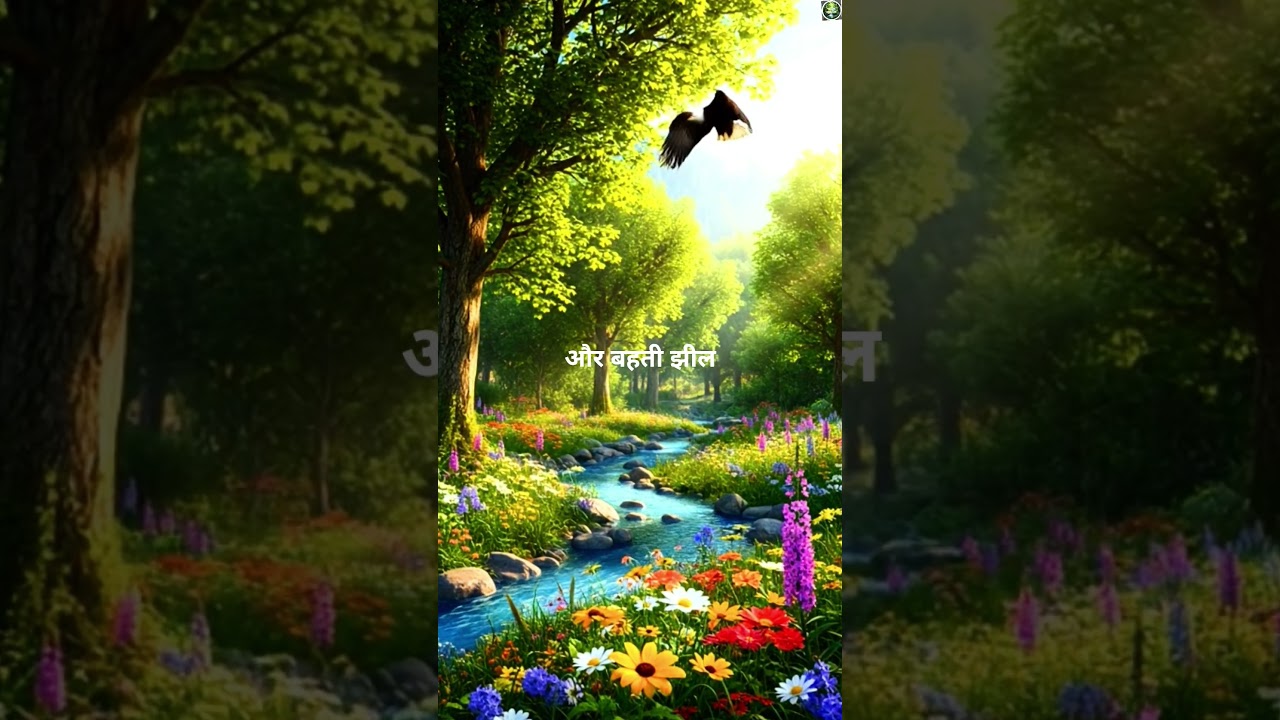 वसंत की जादुई नदी | Beautiful Spring Forest & River Sounds 2026 