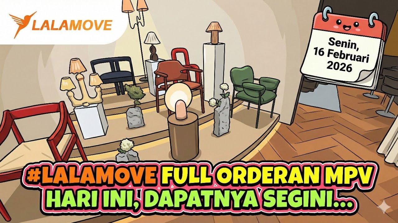 HARI INI DAPAT ORDERAN #LALAMOVE MPV TERUS | Senin 16 Februari 2026