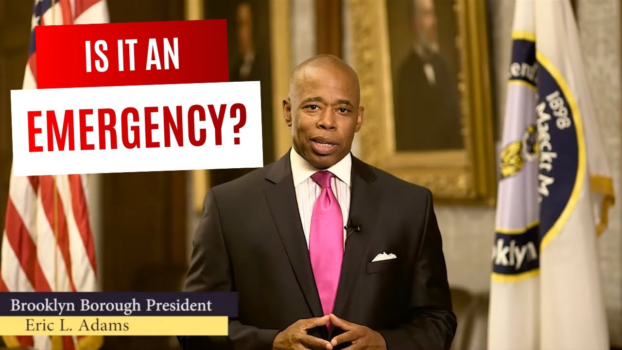 Eric Adams Brooklyn Borough President PSA Directed by Boogievision YouTube